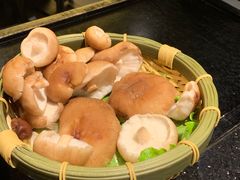 活体菌菇-捞王猪肚鸡火锅(财富中心店)