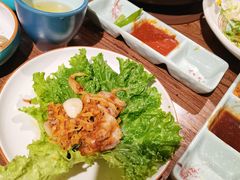 -明洞阿姨·韩式酱蟹烤肉·创意料理(三元桥店)