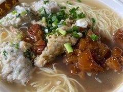 虾滑拼牛筋面-荔林食店(西华路店)