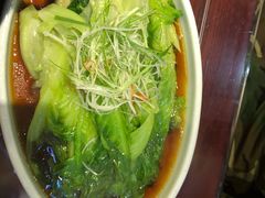 白灼罗马生菜-恭敬李·烤鸭(天坛北门店)