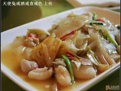 咸的要死的墨鱼蛋炒咸菜-潮人姐妹轩(海宁路店)