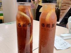 冻柠檬茶-佰搭果·广式茶餐厅(西华路店)