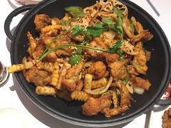 干锅牛蛙-渝蛙馆(新百店)