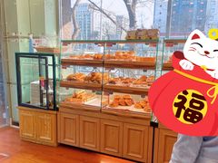 面包甜点陈列柜-新侨三宝乐面包店(崇文门店)