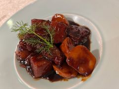 茨菇红烧农家土猪肉-桃花印巷江南小馆(朝阳路店)
