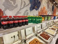 自助调料区-爱客得牛排海鲜烤肉·火锅自助(春熙路黑金好店)