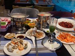 -上海大船酒店-沙滩餐厅