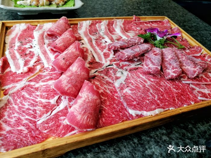 吾福食肆烤肉小馆(宏济店)牛肉拼盘图片 - 第1198张