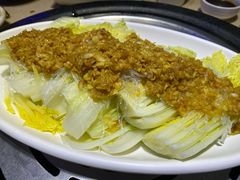 蒜蓉蒸娃娃菜-船梆煮•蒸汽海鲜·炉火烤肉(五四广场店)