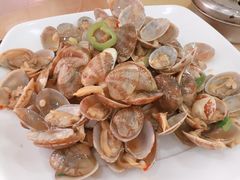 姜葱炒花甲-大众海鲜加工大排档(金海湾大道店)
