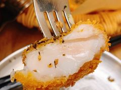 白咖喱吉列鱼排斑斓椰香饭-太公餐厅(东建世纪店)