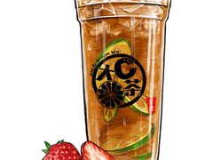 草莓柠檬茶-大C柠檬茶室(天河南二路店)