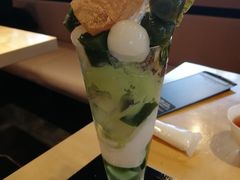 抹茶芭菲-伊藤久右卫门(宇治本店)