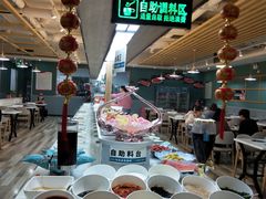 自助调料区-加粮站时尚自助涮吧（草堂店）(草堂店)