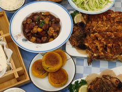 碳烤虹鳟鱼-丽泽山庄·生态怀柔菜·虹鳟鱼(红螺寺店)