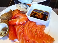 -大中华希尔顿酒店-念自助餐·海南美食·三文鱼