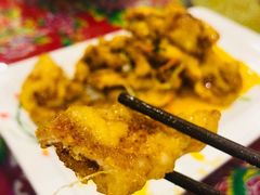 特色锅包肉-闯关东东北农家菜(崂山石老人店)