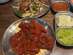 -明洞阿姨·韩式酱蟹烤肉·创意料理(三元桥店)