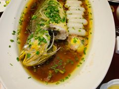 葱油野生黄鱼-汤记传菜(秀浦路店)