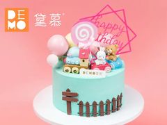 糖果游乐园定制蛋糕-DEMO黛慕蛋糕(中泰店)