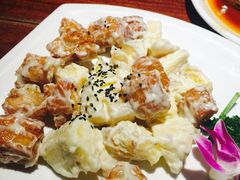 菠萝油条虾-绿茶餐厅(华联万柳店)