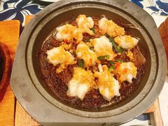 金银蒜蒸凤尾虾-绿茶餐厅(成都大悦城店)