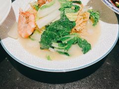 腐皮青菜-老头儿油爆虾·知味杭州(爱琴海购物中心)