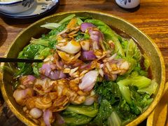 红葱头淋生菜-桃姐农庄老字号(从化温泉店)