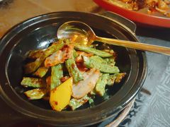 砂煲肉片烧芸豆-粤尚腾香居中餐厅(首都机场希尔顿店)