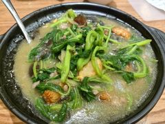 皮蛋苋菜煲-裕记烧腊连锁餐饮(国商分店)