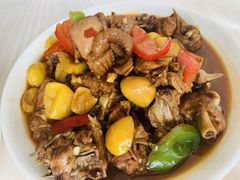 板栗烧鸡-天乐农家鱼头王(天目湖店)