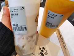酒酿桂花冻-喜茶(北京五棵松华熙店)