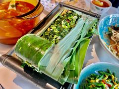 芭蕉叶包烧豆腐-沿途四季·云南菜(建外大街店)