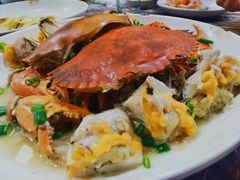 葱油膏蟹-健跳小海鲜(人民路店)