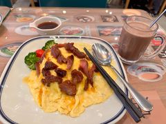 滑蛋叉烧饭-香港新曜记茶餐厅(万泰城店)