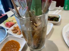 鲜活竹签虾-围炉夜话·潮汕卤水火锅(榕江店)