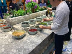 自助调料区-火锅岛潮牌自助餐厅(天津天佑城店)
