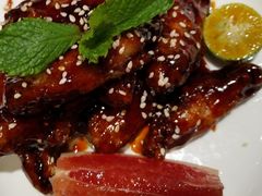 蜜柚鸡中翅-青雅中餐厅(大连金石滩绿发希尔顿度假酒店)