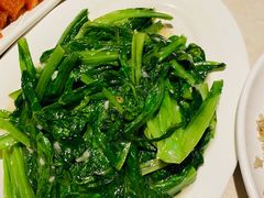 豆豉炒油麦菜-肥仔文澳门猪骨煲(南京西路店)