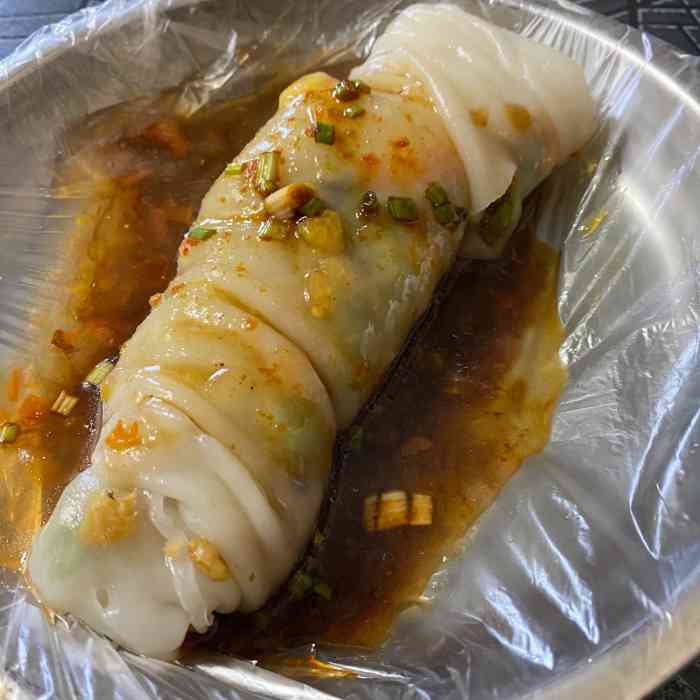 古记老牌卷筒粉-"旅行中吃了各种粉儿,肠粉,卷粉,筒粉,这.