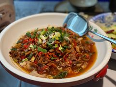 老坛剁椒肉炒肉-味上湘菜馆(河马店)