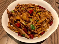 三层肉炒建瓯笋芽-四道菜·福建菜馆(新街口金鹰店)