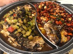 温香豆豉烤鱼（清江鱼/斤）-锦尚阁烤鱼(望京新荟城店)