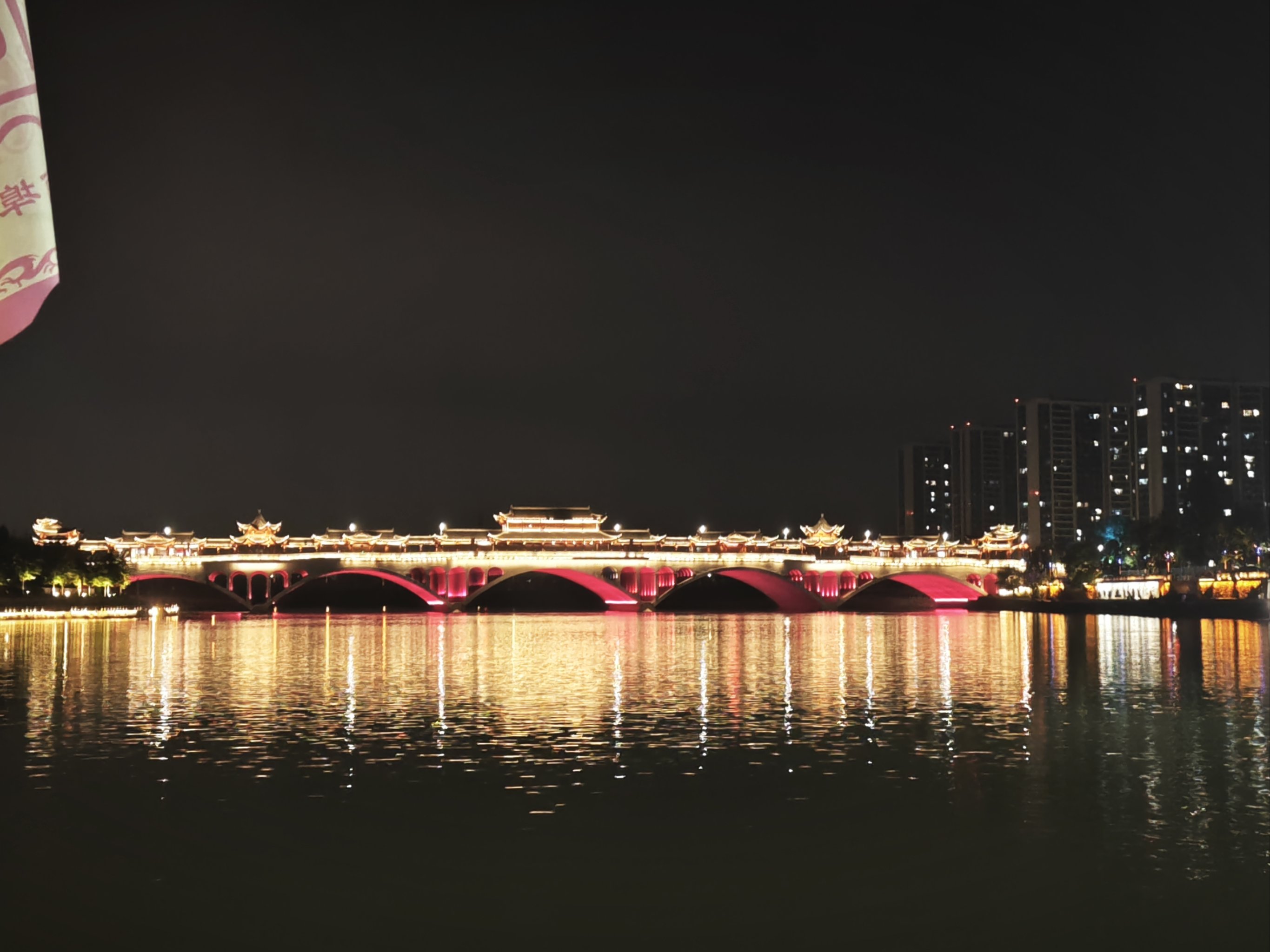 佛堂古镇夜景图片