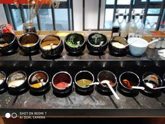 自助调料区-贰重天冰煮羊自助火锅(东坝店)