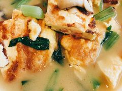 菜心虾仁煎-原製原味(普陀山磐龙店)