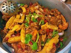鸡公虾煲-鸡遇虾煲干锅火锅(小寨金莎店)