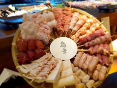 单人烤串拼盘-鸟幸 TORISAKI 炭火居酒屋