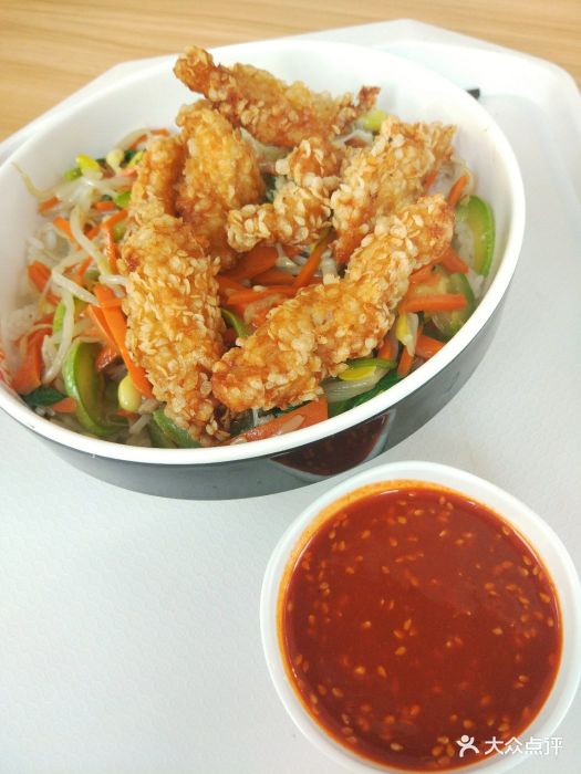 大淘烧(上港·邮食荟店)韩式鸡柳拌饭图片 第18张