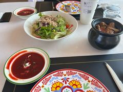 -圣彼得堡观江俄餐厅(中央大街黑金冠店)